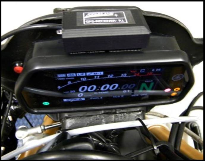 GPS-Antenne Yamaha R1 Positionierung
