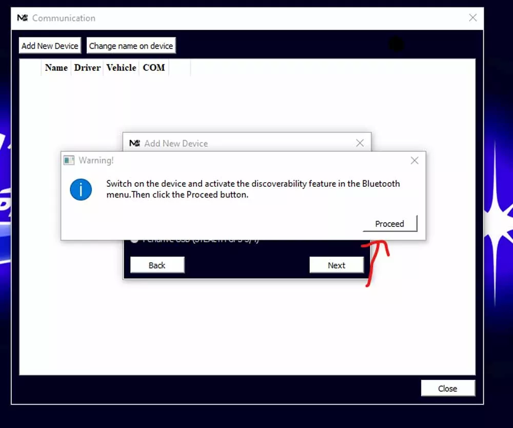 Bluetoothverbindung Schritt 4