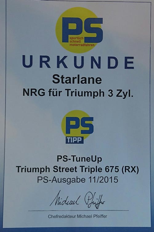 Erfahrungen und Testbericht mit dem Schaltautomat / Quickshifter IONIC. Auszeichnung als