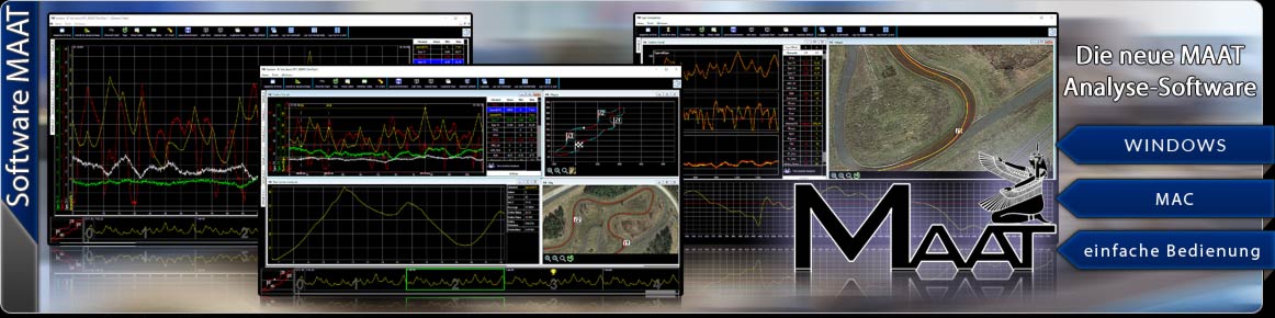 Analyse dein Datarecording MAAT Analysesoftware