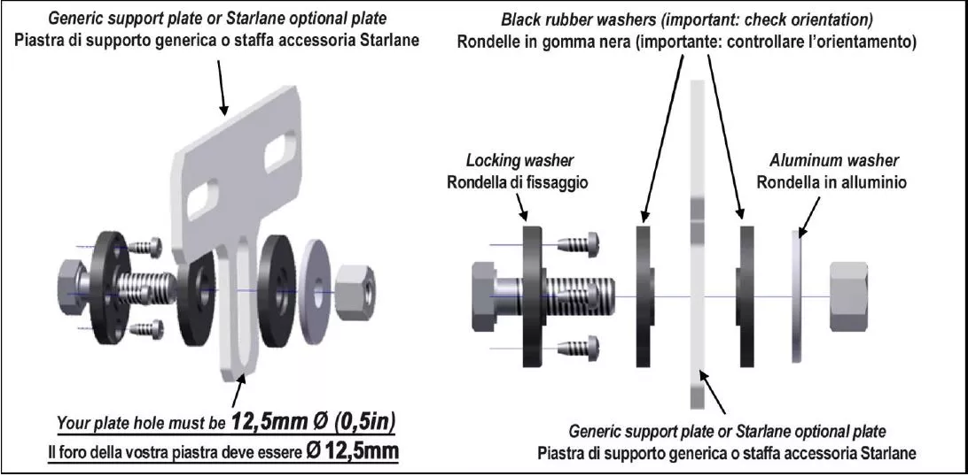 Montagehinweis Laptimer Stealth