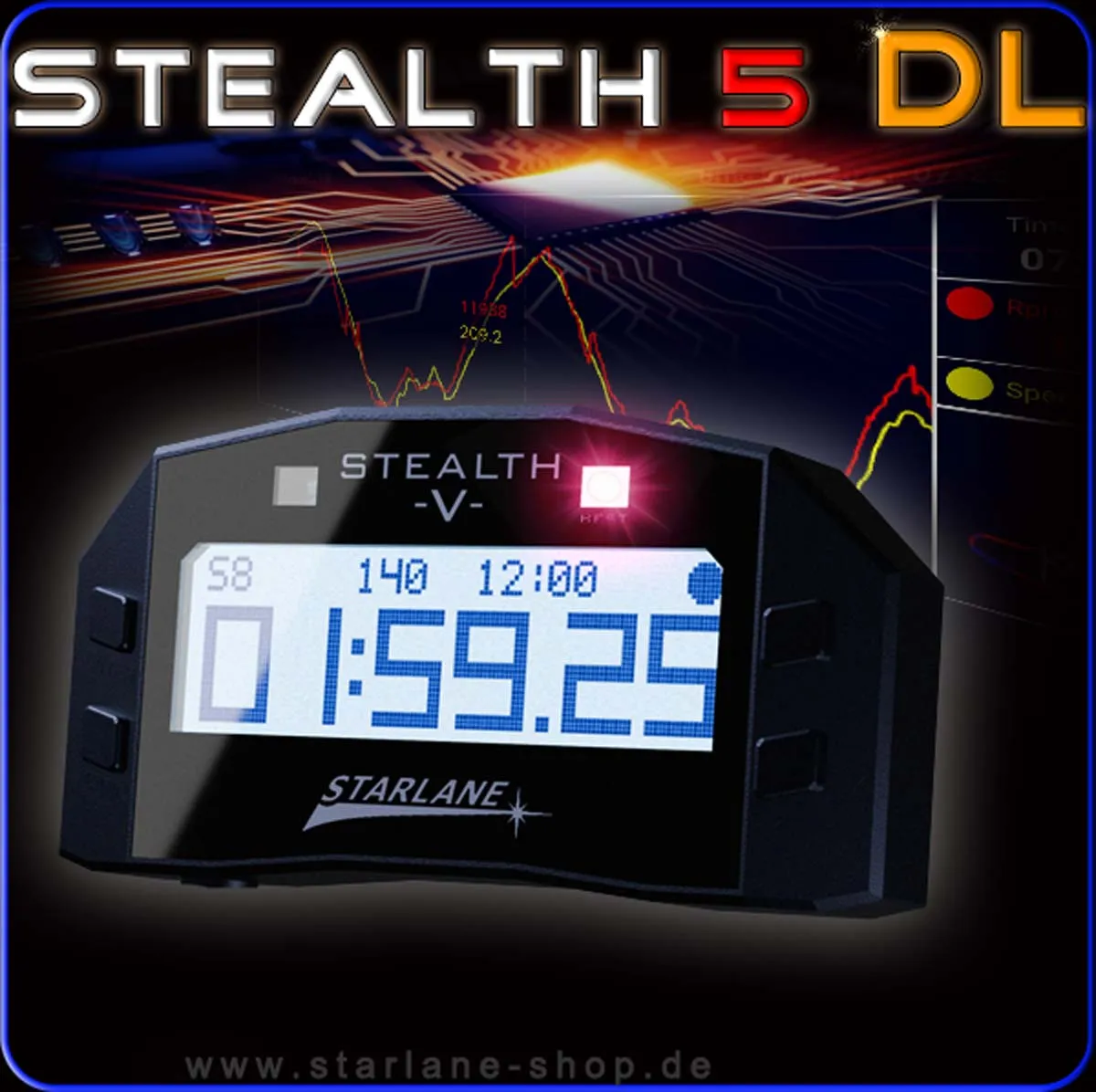 Datenerfassung mit Laptimer Stealth