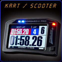 Laptimer für Kart und Scooter