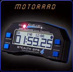 Laptimer Stealth, GPS Laptimer für Go Kart und Motorrad