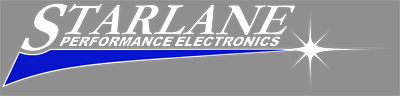 Starlane Electronics, ihr Spezialist für GPS Laptimer, Schaltautomaten und Datarecording-Logo