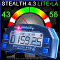 Preview: GPS Laptimer STEALTH-4 LITE Lean Angle