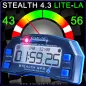 Preview: Laptimer STEALTH-4 "LITE" mit Schräglagenanzeige