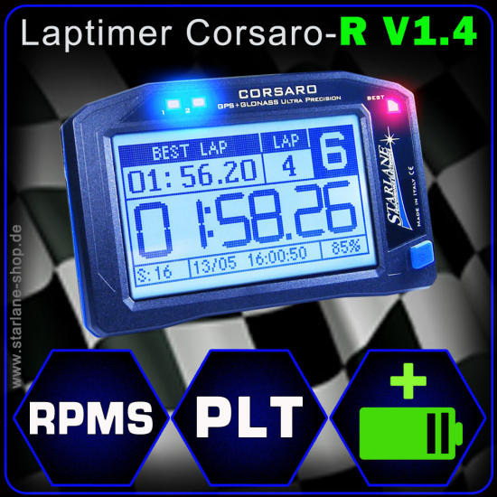GPS Laptimer CORSARO-R V1.4