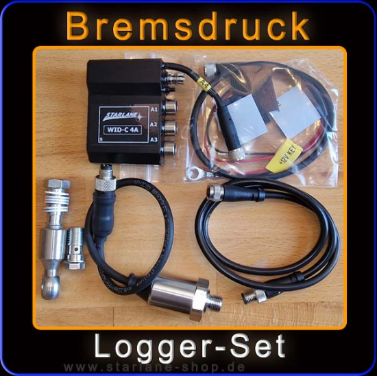 BREMSDRUCK LOGGER-SET für STEALTH-5 und CORSARO
