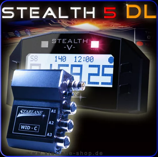 Stealth-5 Laptimer mit CAN-Logger