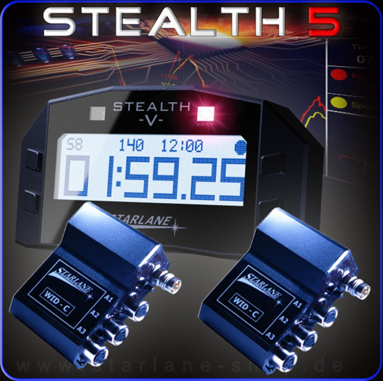 Stealth5 LAptimer für Honda CBR