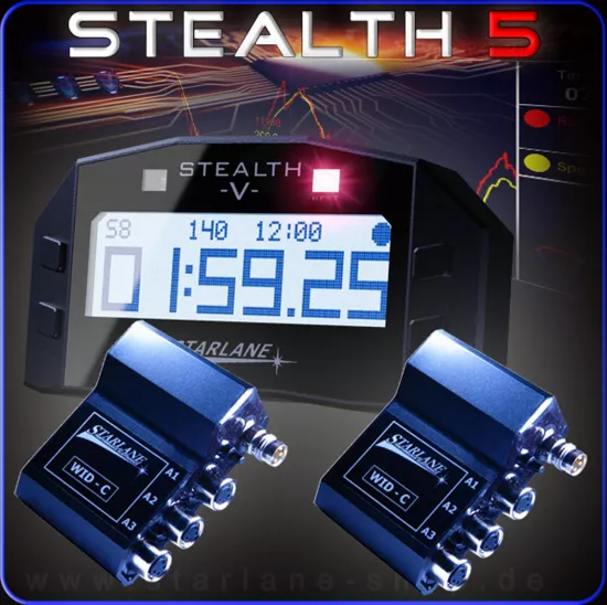 Stealth5 LAptimer für Honda CBR