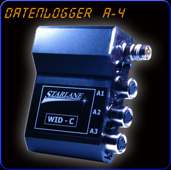 Datenlogger für Datarecording von 4 analogen Kanälen