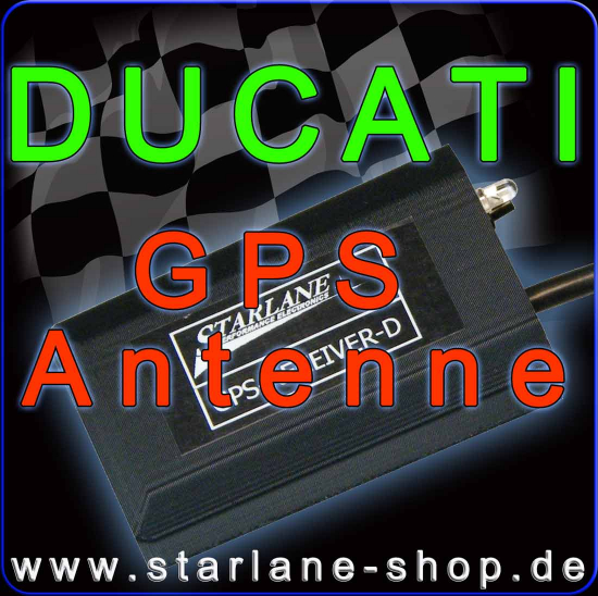 GPS Antenne für Laptimer ihre DUCATI