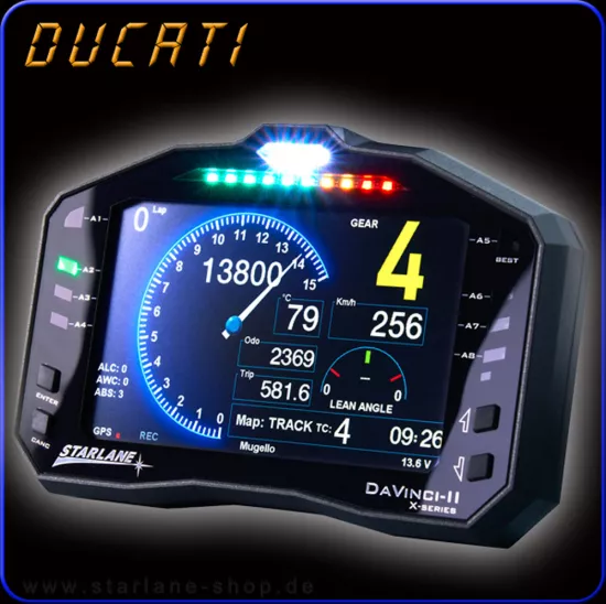 Dashboard Ducati universal