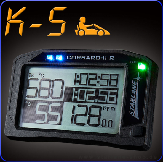 Zeiterfassung für Rennkart mit GPS Laptimer eedsensor