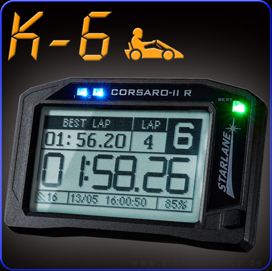 Datenerfassung für Rennkart mit GPS Laptimer