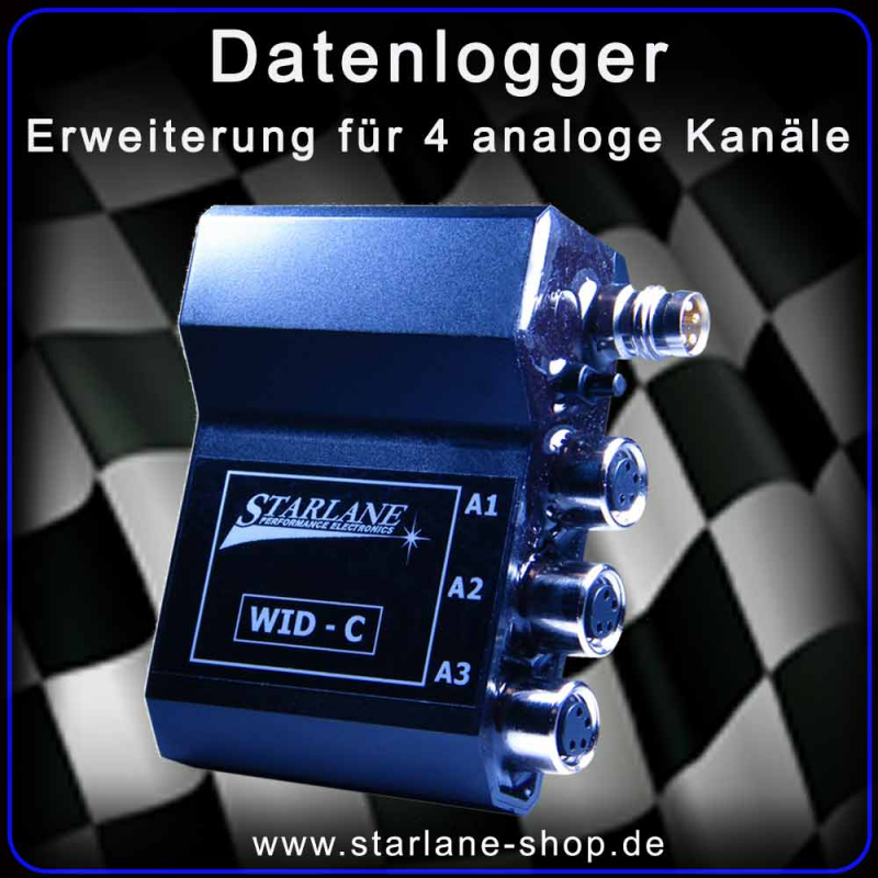Datenlogger für Datarecording von 4 analogen Kanälen