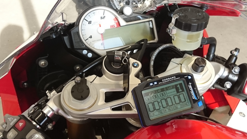 Laptimer mit perfekten Halter für Laptimer oder Camerasysteme