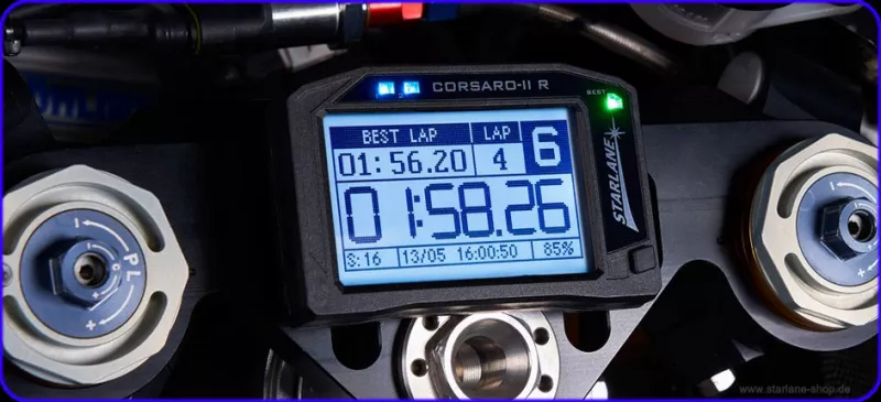 Laptimer Motorrad