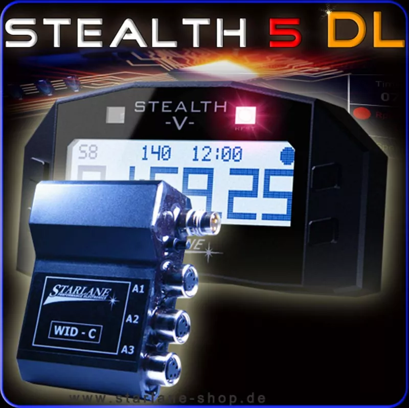 Stealth-5 Laptimer mit CAN-Logger