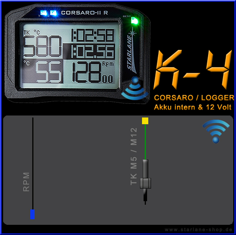 Kart Laptimer mit Datenerfassung und Abgassensor