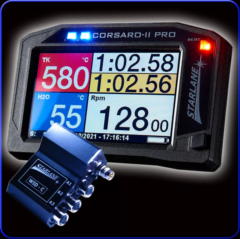 Laptimer Corsaro PRO mit Datenlogger