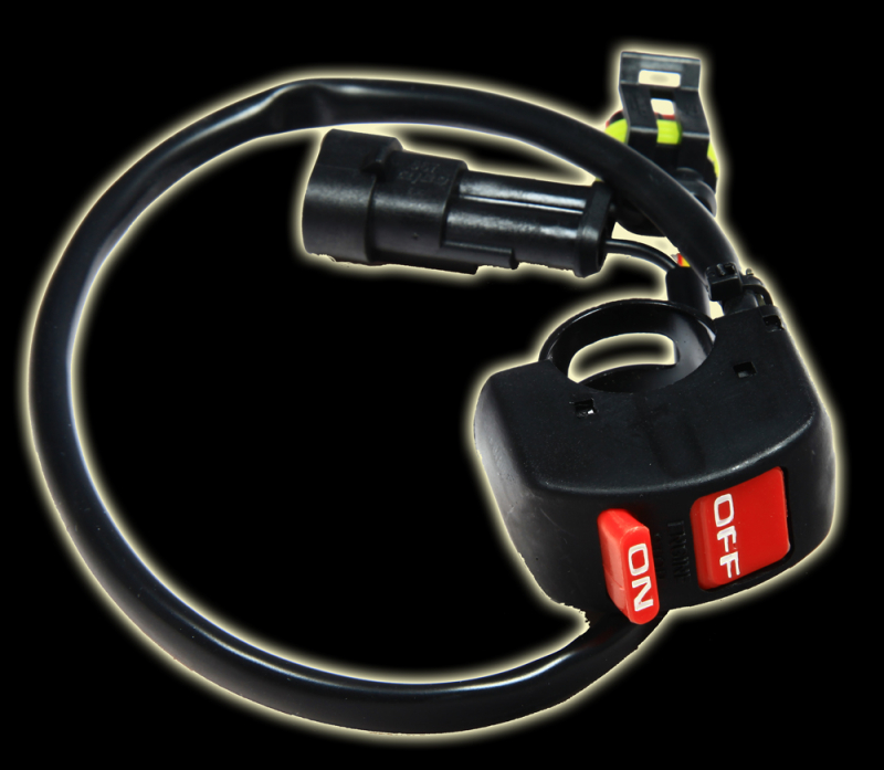 ON / OFF Lenkerschalter für Quickshifter / Schaltautomat (bei externer Batterie) z.B. KTM Supermoto
